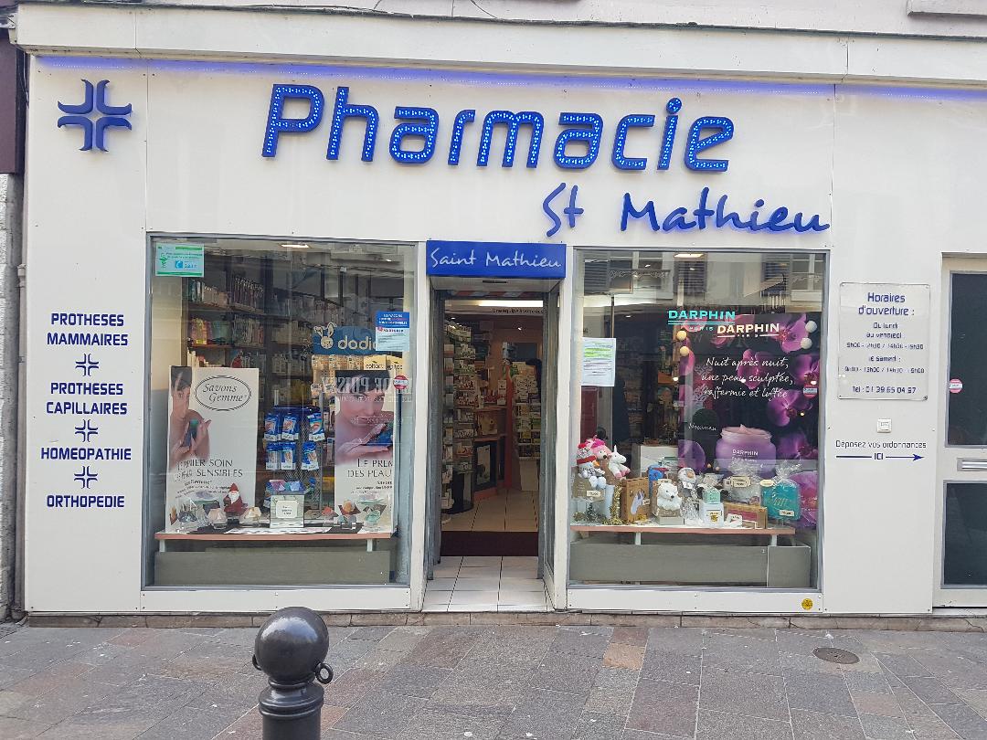 Pharmacie Saint Mathieu Page d’accueil